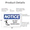 Signmission Do Not Move Barricades, 18 in W x Rectangle, Aluminum OS-2PACK-NS-A-1218-L-11309 - alternate 8